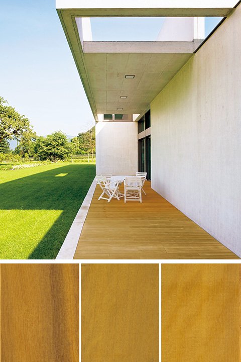 イタウバデッキ材