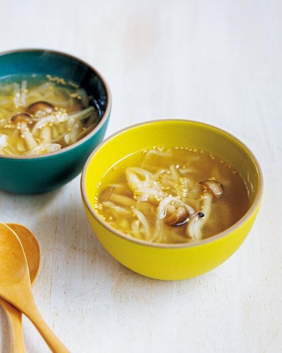 シメジのスープ