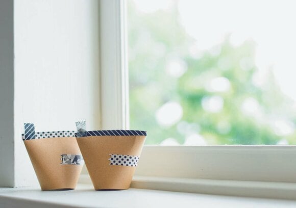 紙コップでつくる簡単ラッピングパック