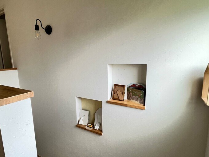 写真を飾るニッチ