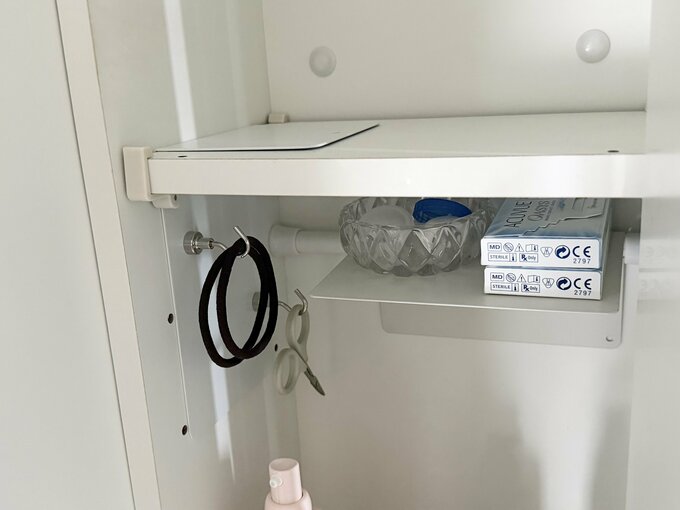 洗面化粧台の鏡裏収納