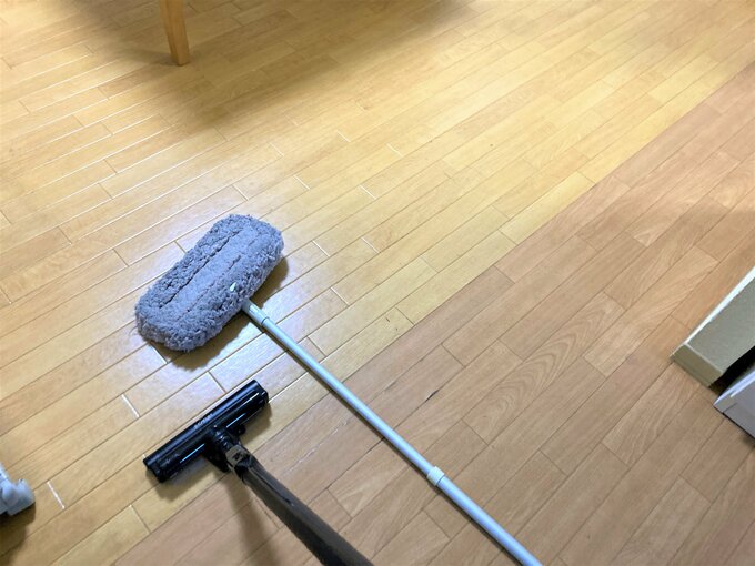 床掃除