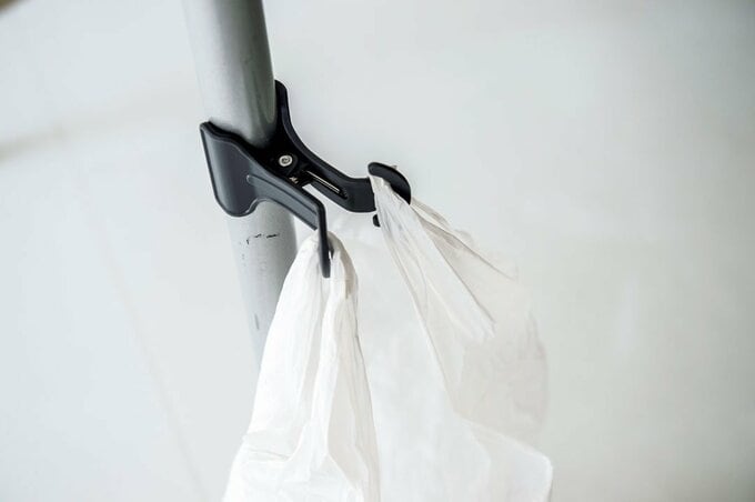 フッククリップ黒に袋