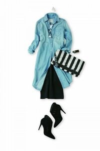 ワンピースとして着るのはNG! 大人のシャツワンピ着こなし術