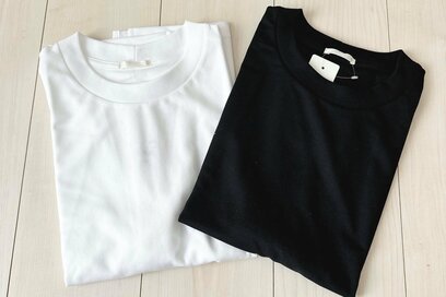 夏は「GU・990円Tシャツ」で汗じみ回避。思わず2色買いして7日間着まわす