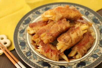 新ジャガで楽しむ「肉巻き」おかず。冷めてもおいしくお弁当のおかずにもよし