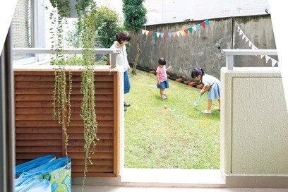 【マンションリノベ事例】まるで戸建て！ 土間や縁側風インナーテラスをつくり日本家屋風に