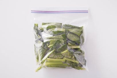 時短にも！節約にもなる！野菜の上手な冷凍術【コマツナ・大根・ピーマン】