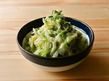 白菜と水菜をそれぞれ大量消費！日持ちするヘルシーつくりおき
