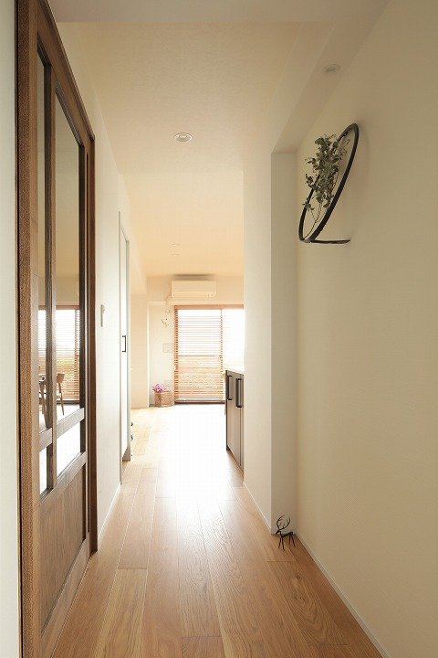 各居室をつなげてワンルームのような空間に