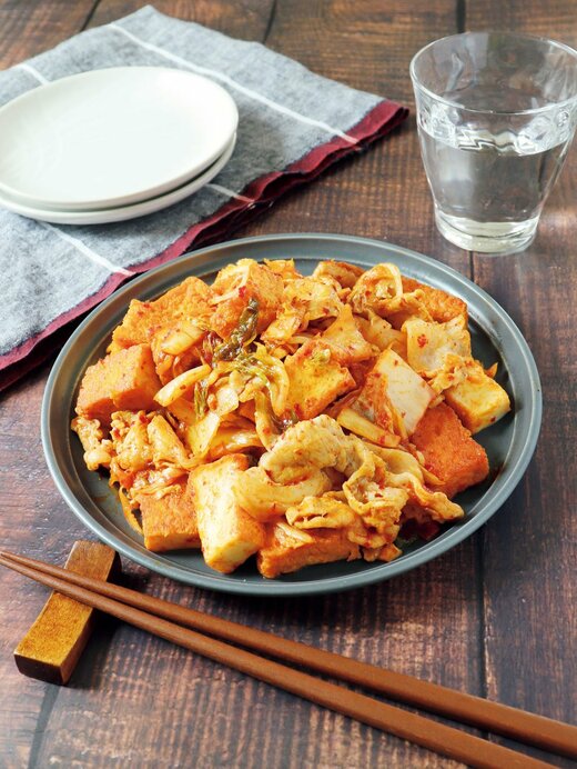 豚キム厚揚げ
