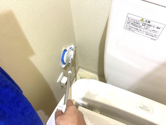 よしママさんトイレ掃除