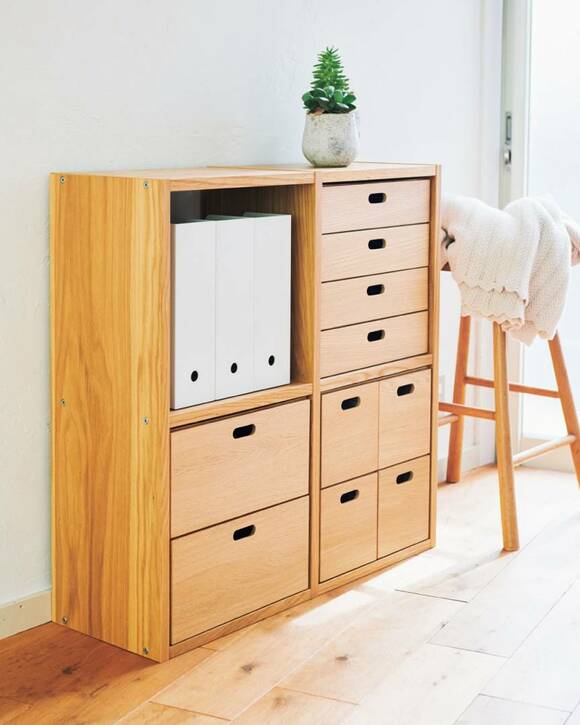 スタッキングシェルフ木製