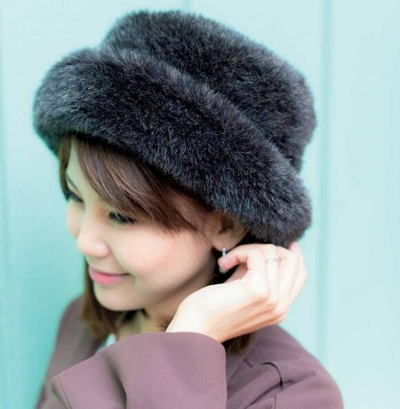 ファー帽子