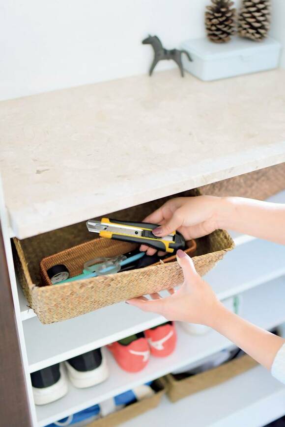 カッター類の収納