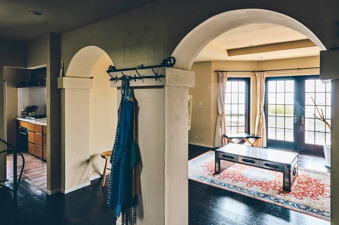 玄関ホールからの眺め