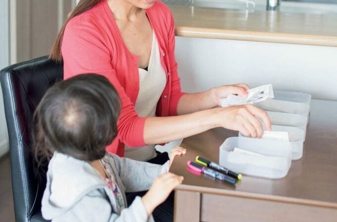 母子レシート選別