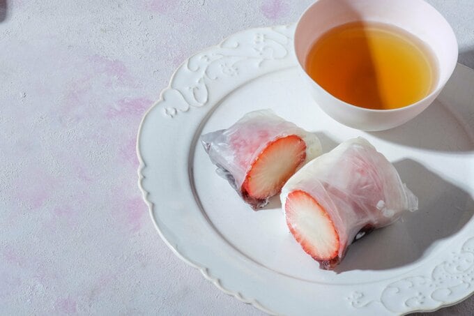 イチゴクリーム大福