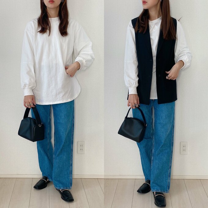 いつものカジュアルコーデもおしゃれに