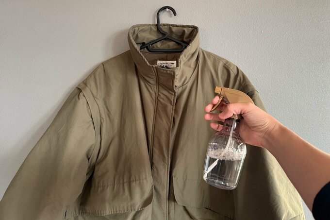 コートの手入れ