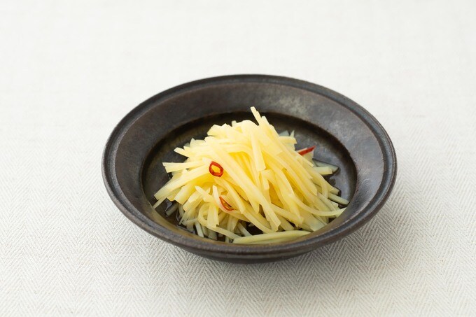 新ジャガイモの甘酢漬け