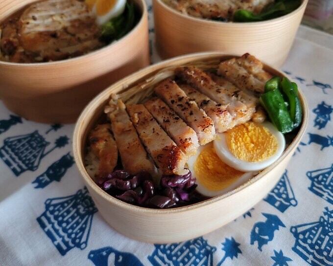 豚肉の味噌づけ焼き弁当