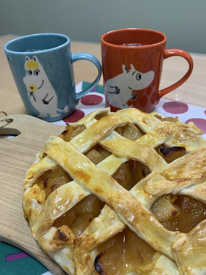 訳ありリンゴで作ったアップルパイ