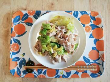 春キャベツ半玉使いきりレシピ！調味料はめんつゆのみ