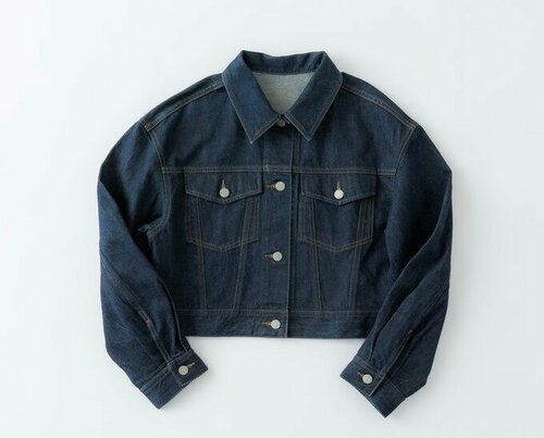 デニムジャケット¥3990(ジーユー)