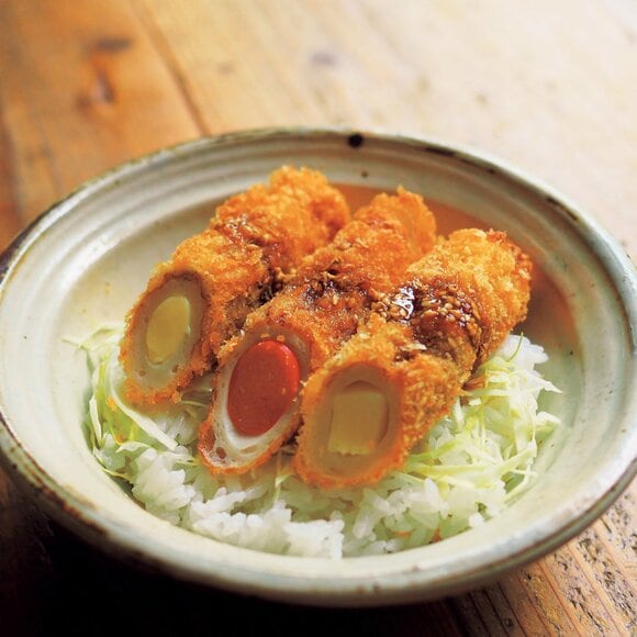 ちくわのロシアンフライ丼