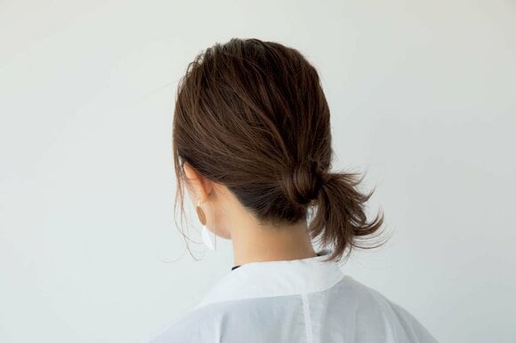 田中さん耳の高さで一つゆい