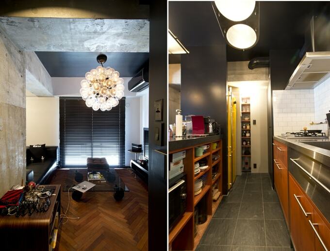 ヴィンテージ感漂うLDK