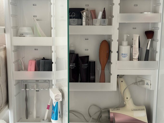 つうさん洗面所収納