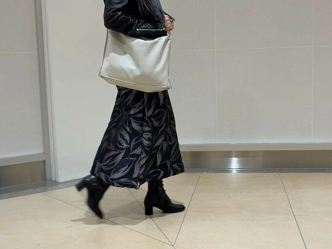 朝倉さんのウォーキング姿