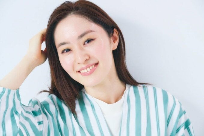 メイクしたモデル