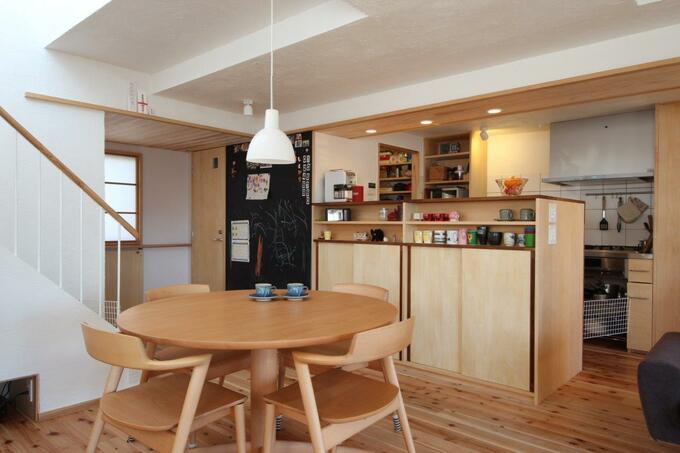 ほどよくつながるダイニングとキッチン