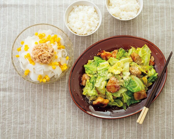 鶏とキャベツのみそチーズ炒め 野菜たっぷり食べたい日の献立に Esseonline エッセ オンライン