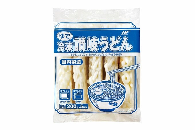 冷凍讃岐うどん(業務スーパー)