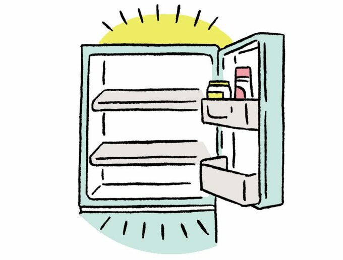 イラスト冷蔵庫