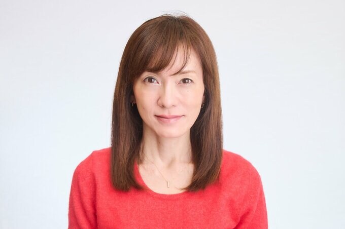 ブローをした後の女性