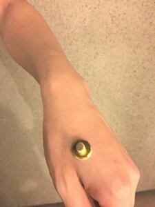 押しても気持ちいツボにお灸をすえる