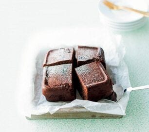 レンジでチンするだけガトーショコラ！オーブンも型も不要