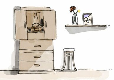 おしゃれ寝室に“立派な”仏壇が鎮座！実家から継承する際の注意点は？