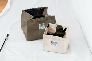 水や汚れに強い布製のソフトボックス