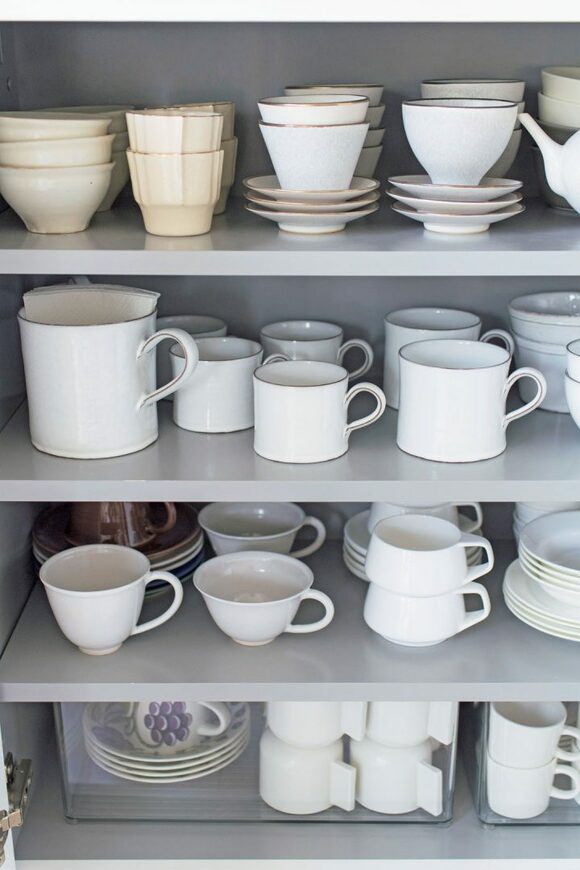 ティーカップの収納