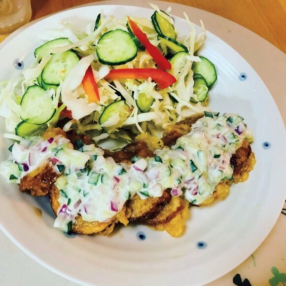 揚げ生麩のタルタル