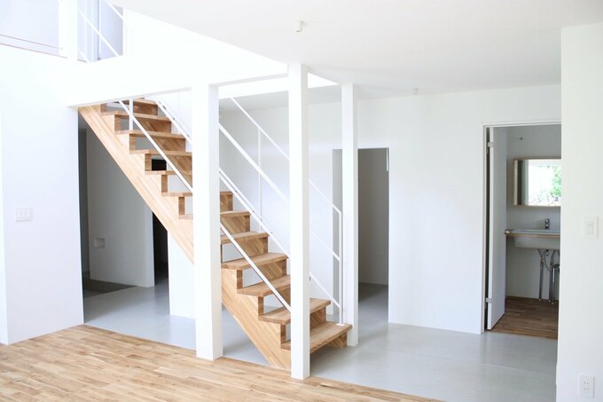 間仕切りがない様子