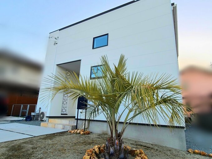 リゾート感ある外構