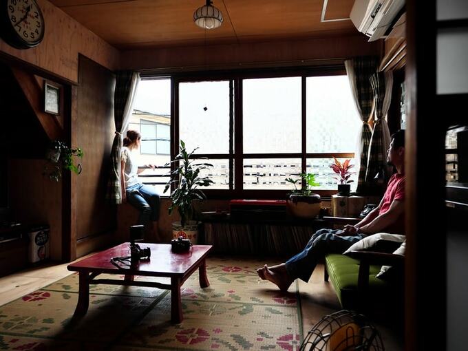 昭和風情あふれる居間