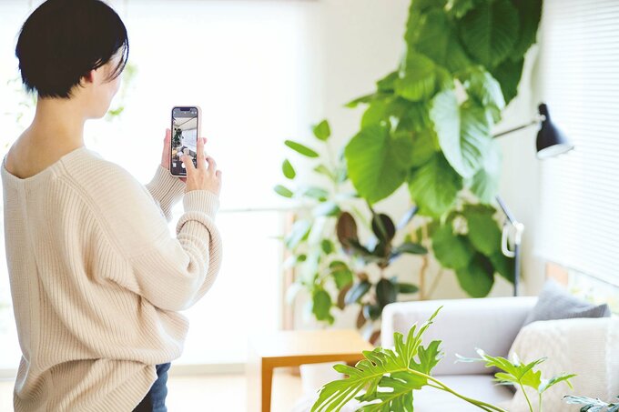 スマホで写真を撮るようさん